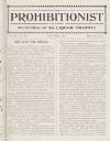 Prohibitionist Sunday 01 December 1918 Page 1