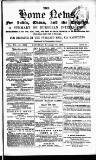 Home News for India, China and the Colonies Saturday 10 November 1866 Page 1