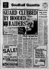Southall Gazette Friday 16 January 1981 Page 1