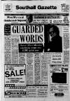 Southall Gazette Friday 23 January 1981 Page 1