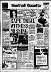 Southall Gazette Friday 26 February 1982 Page 1