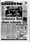 Southall Gazette Friday 25 January 1985 Page 1