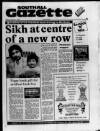 Southall Gazette Friday 07 March 1986 Page 1