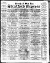Stratford Express Saturday 17 November 1888 Page 1