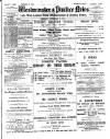 Westminster & Pimlico News Saturday 03 September 1887 Page 1