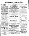 Westminster & Pimlico News Saturday 06 April 1889 Page 1