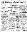 Westminster & Pimlico News Friday 05 July 1901 Page 1