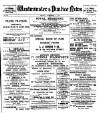 Westminster & Pimlico News Friday 01 November 1901 Page 1