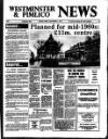 Westminster & Pimlico News Friday 01 September 1978 Page 1