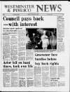 Westminster & Pimlico News Friday 29 January 1982 Page 1