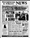 Westminster & Pimlico News Thursday 13 November 1986 Page 1