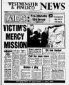 Westminster & Pimlico News Thursday 27 November 1986 Page 1
