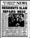 Westminster & Pimlico News Thursday 05 January 1989 Page 1