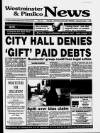 Westminster & Pimlico News Wednesday 01 April 1992 Page 1