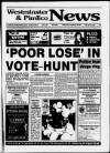 Westminster & Pimlico News Wednesday 30 September 1992 Page 1