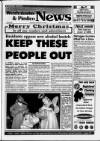Westminster & Pimlico News Thursday 21 December 1995 Page 1