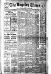Rugeley Times Friday 15 April 1927 Page 1