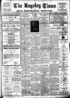 Rugeley Times Saturday 11 May 1929 Page 1