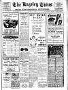 Rugeley Times Saturday 06 May 1939 Page 1