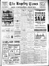 Rugeley Times Saturday 13 January 1940 Page 1