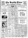 Rugeley Times Saturday 08 February 1947 Page 1