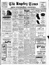 Rugeley Times Saturday 15 January 1949 Page 1