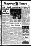 Rugeley Times Saturday 18 July 1970 Page 1