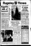Rugeley Times Saturday 12 December 1970 Page 1