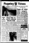 Rugeley Times Saturday 13 February 1971 Page 1