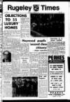 Rugeley Times Saturday 20 March 1971 Page 1
