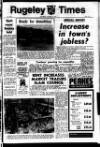 Rugeley Times Saturday 14 August 1971 Page 1