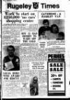 Rugeley Times Saturday 01 January 1972 Page 1
