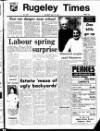 Rugeley Times Saturday 12 May 1973 Page 1