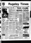 Rugeley Times Saturday 11 December 1976 Page 1