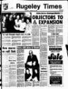 Rugeley Times Saturday 26 January 1980 Page 1