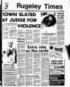 Rugeley Times Saturday 01 March 1980 Page 1
