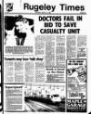 Rugeley Times Saturday 15 March 1980 Page 1