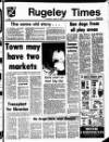 Rugeley Times Saturday 21 June 1980 Page 1