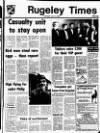 Rugeley Times Saturday 19 July 1980 Page 1