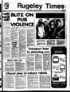 Rugeley Times Saturday 21 February 1981 Page 1