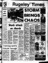 Rugeley Times Saturday 23 May 1981 Page 1