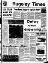 Rugeley Times Saturday 08 August 1981 Page 1