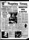 Rugeley Times Saturday 11 September 1982 Page 1