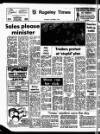 Rugeley Times Saturday 02 October 1982 Page 20