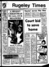 Rugeley Times Thursday 23 December 1982 Page 1
