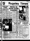 Rugeley Times Thursday 17 March 1983 Page 1