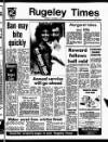 Rugeley Times Thursday 03 November 1983 Page 1