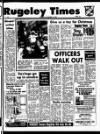 Rugeley Times Thursday 17 November 1983 Page 1