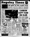 Rugeley Times Thursday 03 January 1985 Page 1