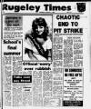 Rugeley Times Thursday 07 March 1985 Page 1